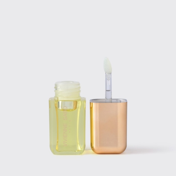 Масло для губ Vivienne Sabo Sirop de Fruits, тон 01 полупрозрачный жёлтый, аромат цитруса Масло для губ Vivienne Sabo Sirop de Fruits, тон 01 полупрозрачный жёлтый, аромат цитруса