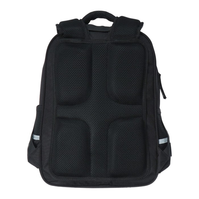 Рюкзак школьный 40 х 30 х 19 см, эргономичная спинка, Bruno Visconti 12-002 SOUNDMANIA, чёрный Рюкзак школьный 40 х 30 х 19 см, эргономичная спинка, Bruno Visconti 12-002 SOUNDMANIA, чёрный