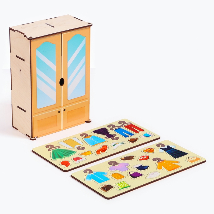 Сортер «Шкаф», 27 деталей Сортер «Шкаф», 27 деталей