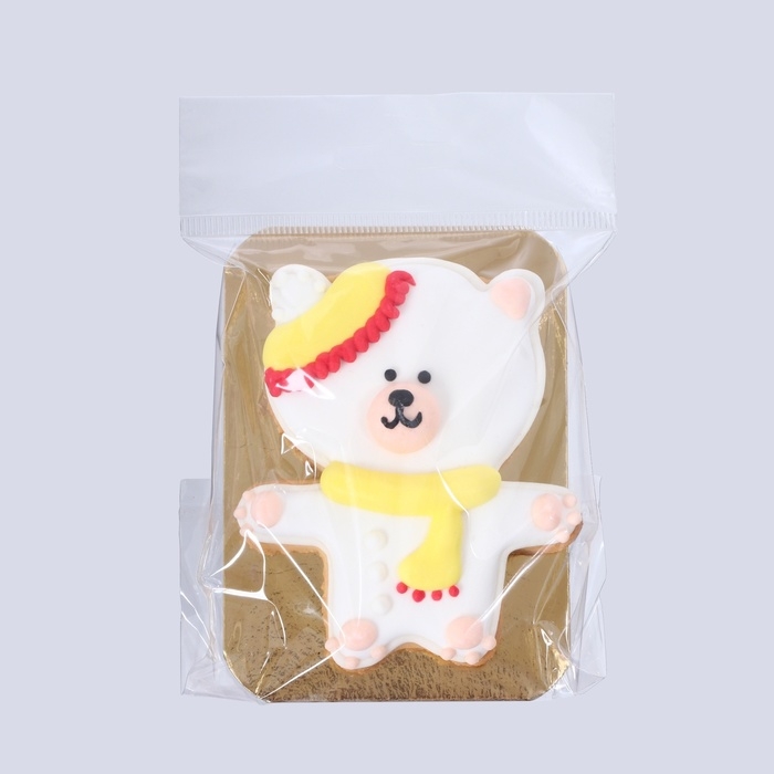 Новый год. Печенье ванильное Новый год. Печенье ванильное "Мишутка" 40 гр (1кор=15шт)