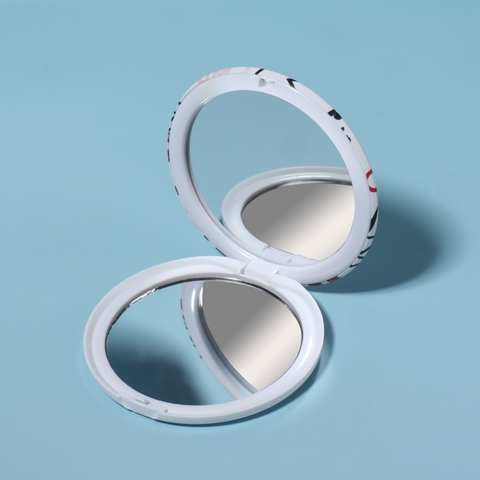 Зеркало складное «GIRL», с увеличением, d = 7 см, рисунок МИКС Зеркало складное «GIRL», с увеличением, d = 7 см, рисунок МИКС