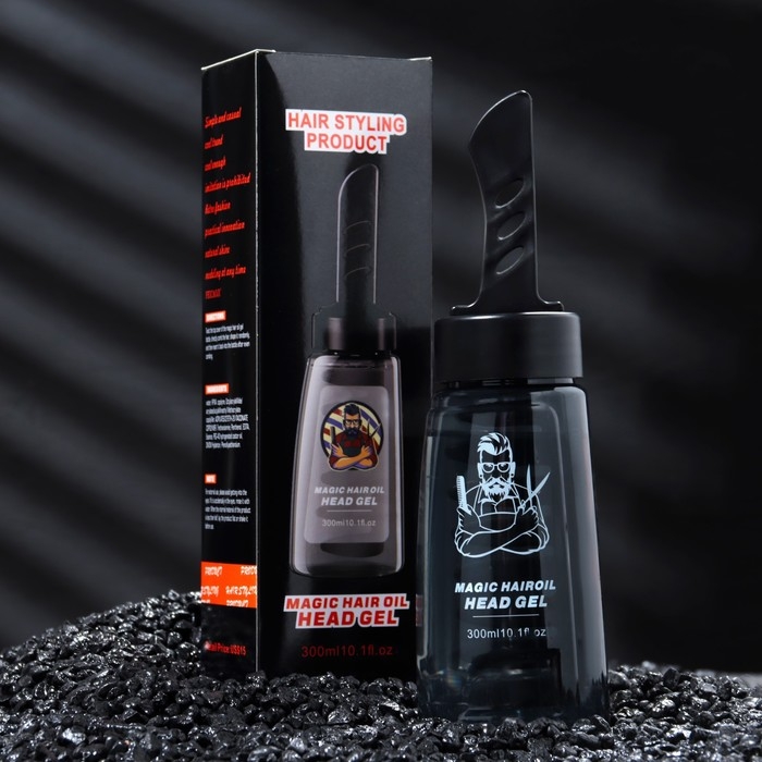 Сверхсильный гель для укладки бороды и усов, 300 мл Сверхсильный гель для укладки бороды и усов, 300 мл