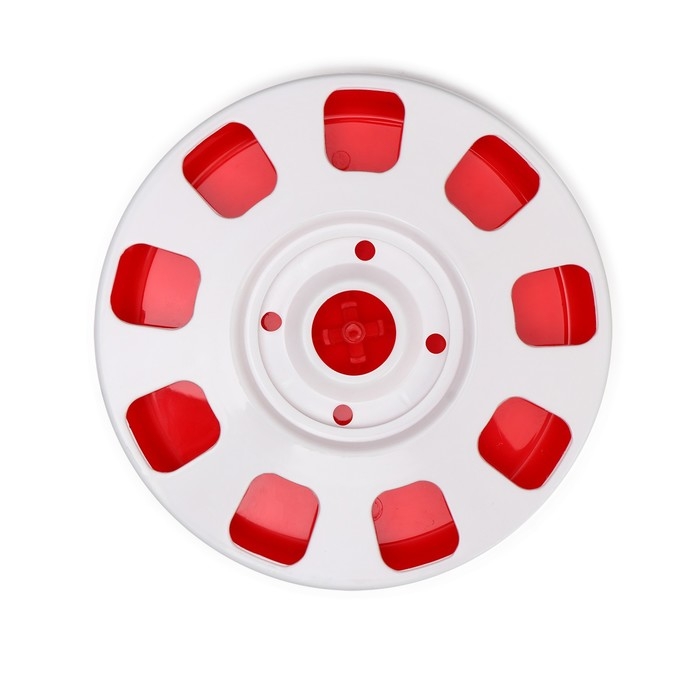 Поилка для домашней птицы, под банку и бутылку, d = 220 мм, МИКС Поилка для домашней птицы, под банку и бутылку, d = 220 мм, МИКС