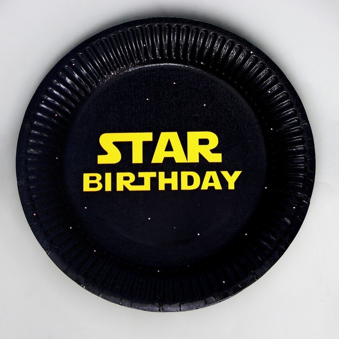 Набор бумажной посуды одноразовый STAR BOY Набор бумажной посуды одноразовый STAR BOY