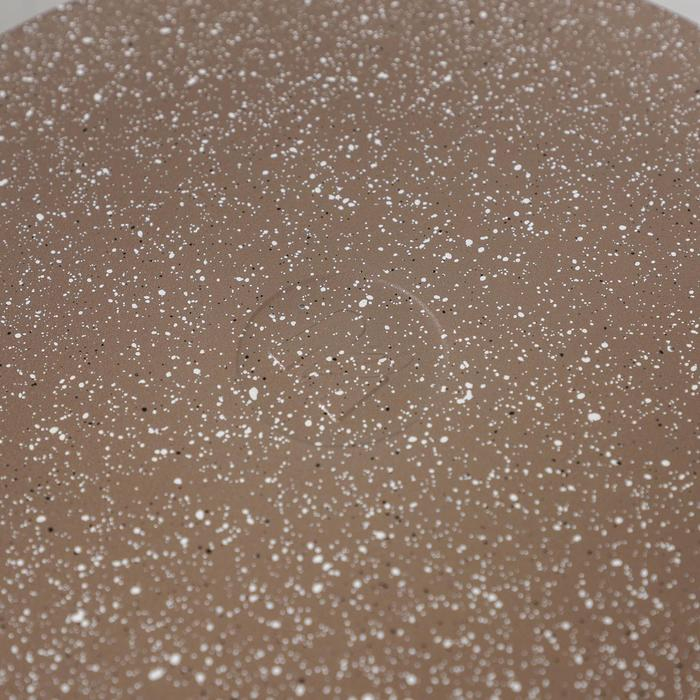 Сковорода «Гранит», d=28 см, съёмная ручка, стеклянная крышка, антипригарное покрытие, цвет коричневый Сковорода «Гранит», d=28 см, съёмная ручка, стеклянная крышка, антипригарное покрытие, цвет коричневый