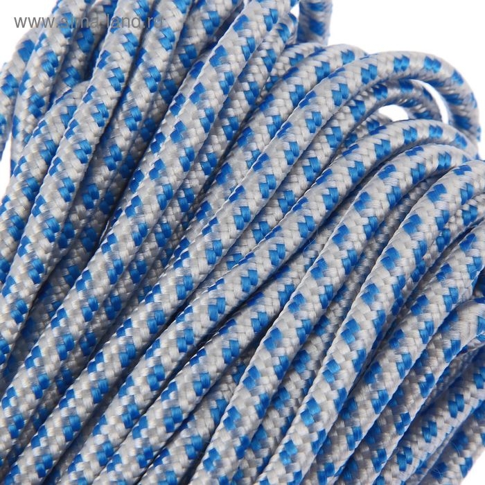 Шнур высокопрочный, d=4 мм, 20 м, цвет МИКС Шнур высокопрочный, d=4 мм, 20 м, цвет МИКС