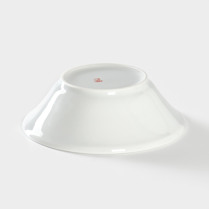 Салатник фарфоровый «Идиллия. Сирень», 600 мл, d=17,5 см