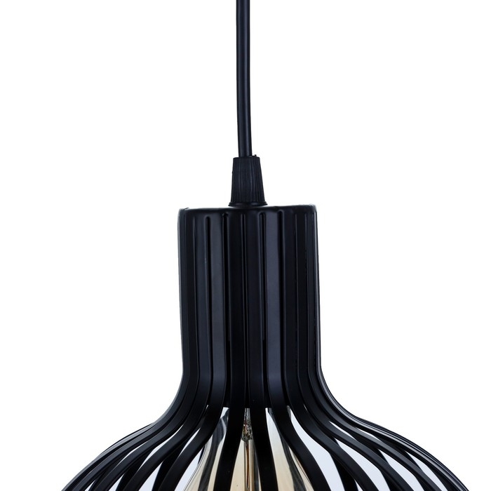 Светильник BayerLux "Кируна" 1хE27 40Вт черный 20х20х28-128см