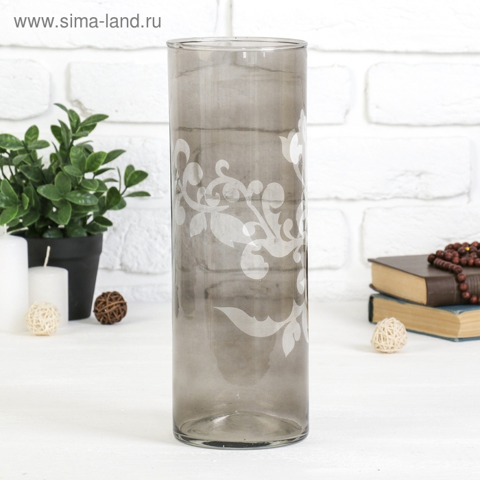 Ваза  Ваза "Семптарос-дымка" трубка 107  30см