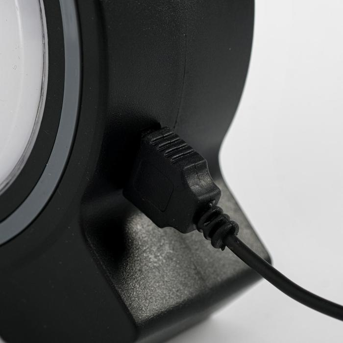 Фонарь ручной аккумуляторный Фонарь ручной аккумуляторный "Мастер К", солнечная батарея, USB, 17 х 13 см