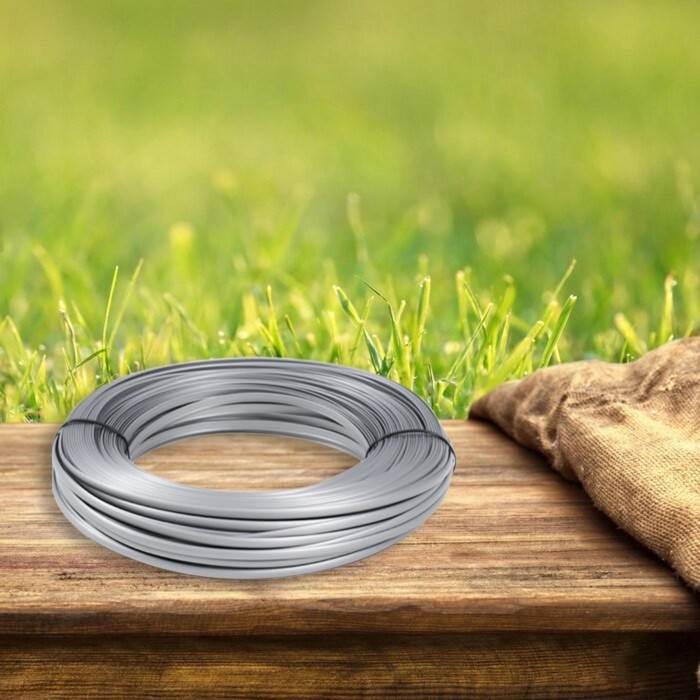 Ротанг искусственный гладкий 8 мм 100 м полумесяц (серебро металик) Ротанг искусственный гладкий 8 мм 100 м полумесяц (серебро металик)