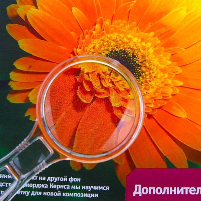 Лупа с прозрачным корпусом 3х, 6х, d=5,5см Лупа с прозрачным корпусом 3х, 6х, d=5,5см