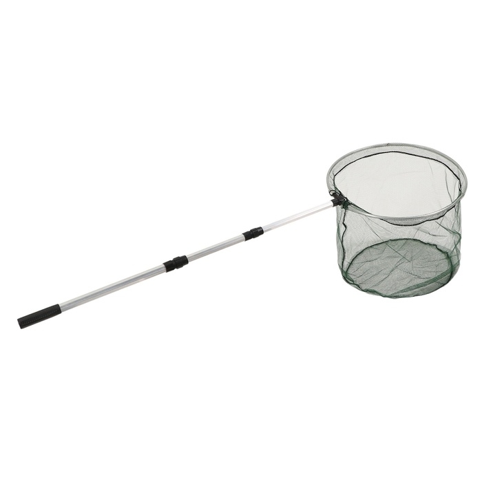 Подсачник складной телескопический П-05, усиленный, 200 см, круглый обод 50 см, капрон Подсачник складной телескопический П-05, усиленный, 200 см, круглый обод 50 см, капрон