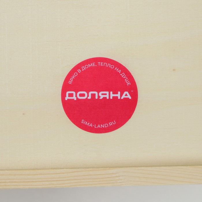 Поднос для завтрака Доляна Woodie, 32×20 см, сосна Поднос для завтрака Доляна Woodie, 32×20 см, сосна