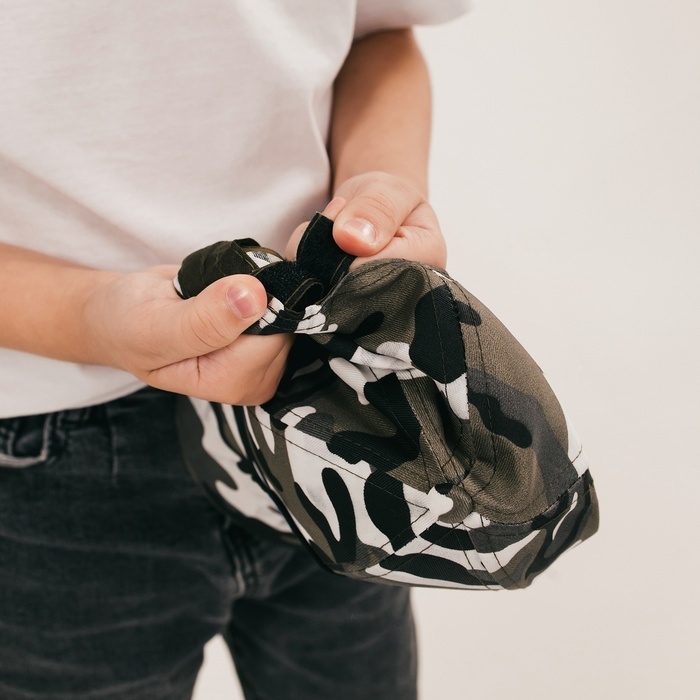 Карнавальная кепка «Военный», нашивка-мишка, р. 52–54 Карнавальная кепка «Военный», нашивка-мишка, р. 52–54