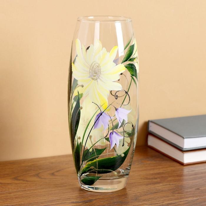 Ваза  Ваза "Купава" овал d-7,5см; 10х26 см