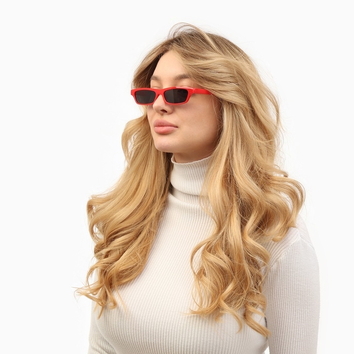 Очки солнцезащитные Очки солнцезащитные "OneSun", uv 400, дужка 14 см, ширина 14 см, линза 2.4 х 5.3 см