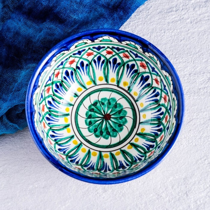 Коса Риштанская Керамика  Коса Риштанская Керамика "Узоры" 14,5 см, малая, микс