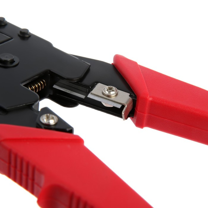 Кримпер ЛОМ, 200 мм, для обжима компьютерных RJ-45 и телефонных RJ-11/12 клемм Кримпер ЛОМ, 200 мм, для обжима компьютерных RJ-45 и телефонных RJ-11/12 клемм