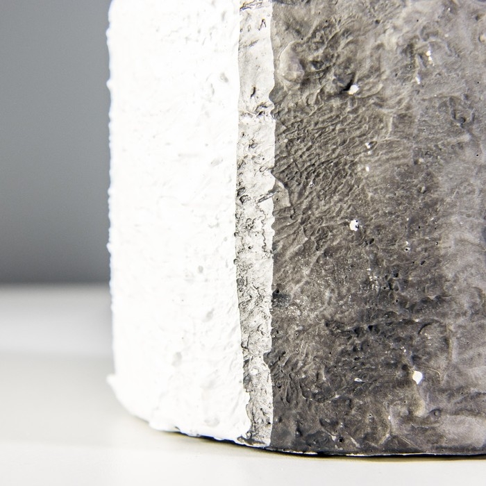 Настольная лампа Настольная лампа "Киана" Е14 40Вт серо-белый 20х20х33см RISALUX