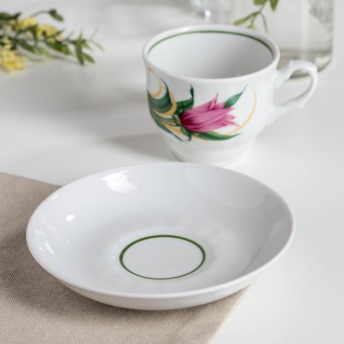 Чайная пара «Колокольчики», 250 мл, блюдце d=15 см Чайная пара «Колокольчики», 250 мл, блюдце d=15 см
