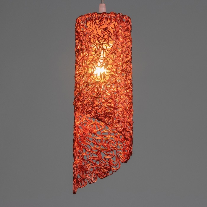 Светильник BayerLux Светильник BayerLux "Сканди" Е27 40Вт красный 10х10х32-150 см