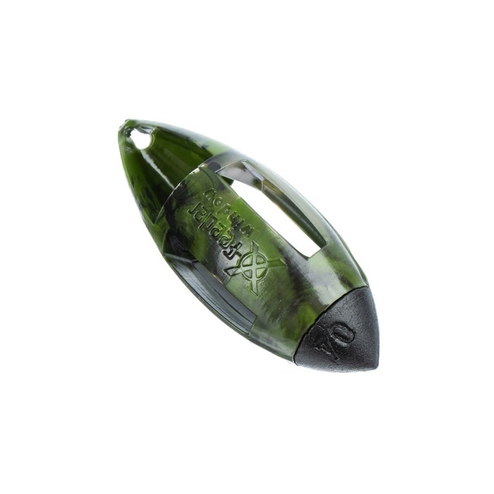 Груз-кормушка пластиковая X-FEEDER PL CAMO BULLET WINDOW M, цвет камо, 70 г, 35 мл Груз-кормушка пластиковая X-FEEDER PL CAMO BULLET WINDOW M, цвет камо, 70 г, 35 мл