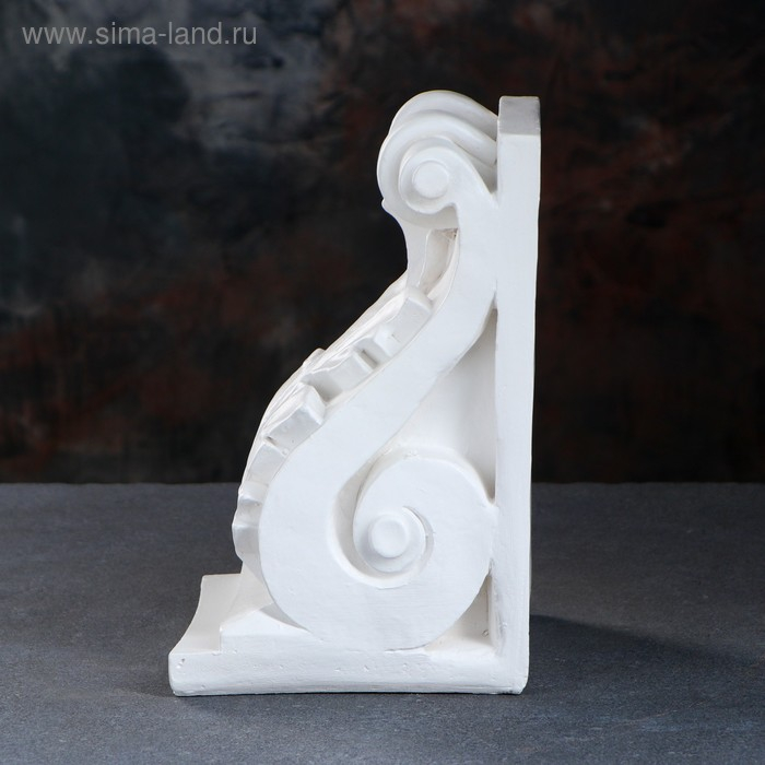 Держатель-подставка для книг  Держатель-подставка для книг "Абстракция", 25см, белый