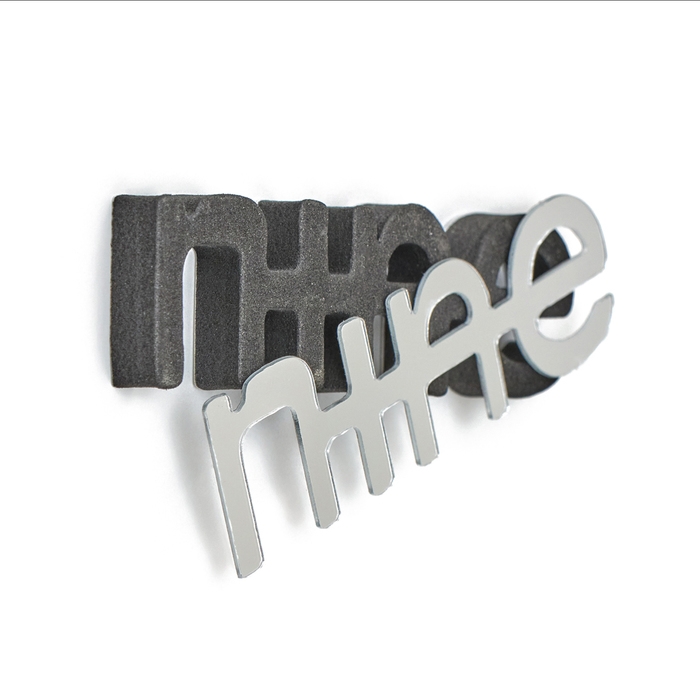 Часы настенные интерьерные, 3d  Часы настенные интерьерные, 3d "Эмин", наклейка, большие, d-50 см, цифры 7.5 х 5 см