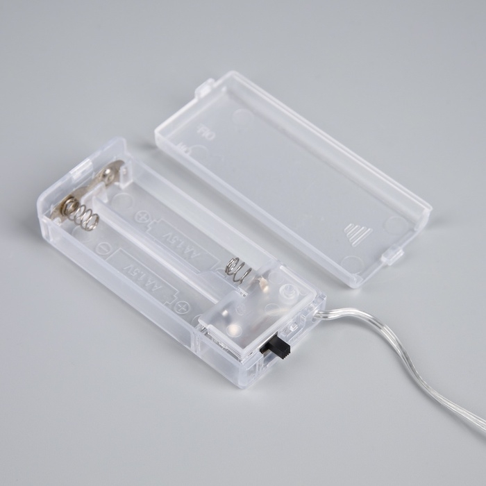 Светодиодная фигура «Облачко» 20 см, 20 LED, батарейки ААx2 (не в комплекте), свечение теплое белое Светодиодная фигура «Облачко» 20 см, 20 LED, батарейки ААx2 (не в комплекте), свечение теплое белое