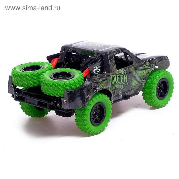 Машина радиоуправляемая Short Course, 1:20, 4WD полный привод, работает от аккумулятора, цвет зелёный Машина радиоуправляемая Short Course, 1:20, 4WD полный привод, работает от аккумулятора, цвет зелёный