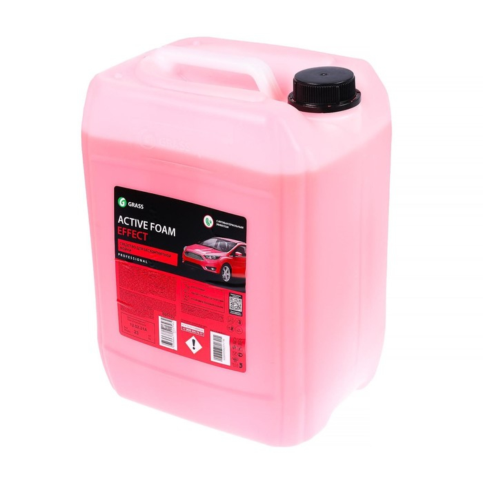 Шампунь для бесконтактной мойки Grass, 23 кг, Active Foam Effect эффект снежных хлопьев (1:60-1:125) Шампунь для бесконтактной мойки Grass, 23 кг, Active Foam Effect эффект снежных хлопьев (1:60-1:125)