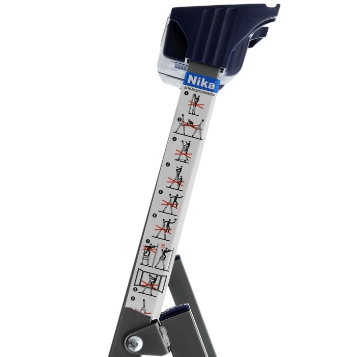 Стремянка Nika СП7, высота до рабочей площадки 1510 мм, 7 ступеней Стремянка Nika СП7, высота до рабочей площадки 1510 мм, 7 ступеней