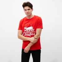 Футболка мужские KAFTAN "Merry Christmas" р.56