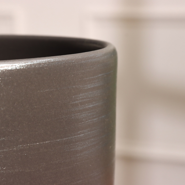 Горшок цветочный Галактика графит 5.4 л Горшок цветочный Галактика графит 5.4 л