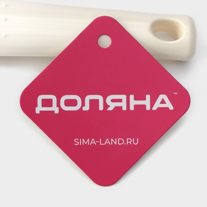 Ролик для вырезания кругов из теста Доляна «Ваниль», d=7 см, 17,5 см Ролик для вырезания кругов из теста Доляна «Ваниль», d=7 см, 17,5 см