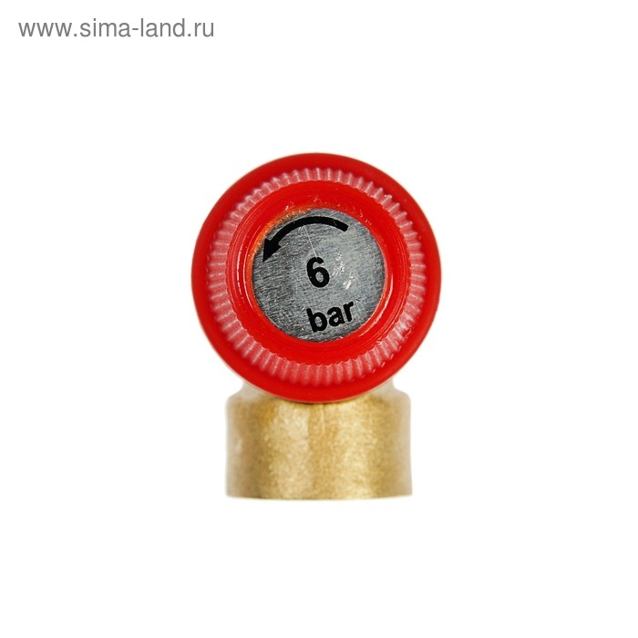 Клапан предохранительный Клапан предохранительный "СТМ" ТЕРМО, внутренняя/наружная резьба 1/2", 6 бар