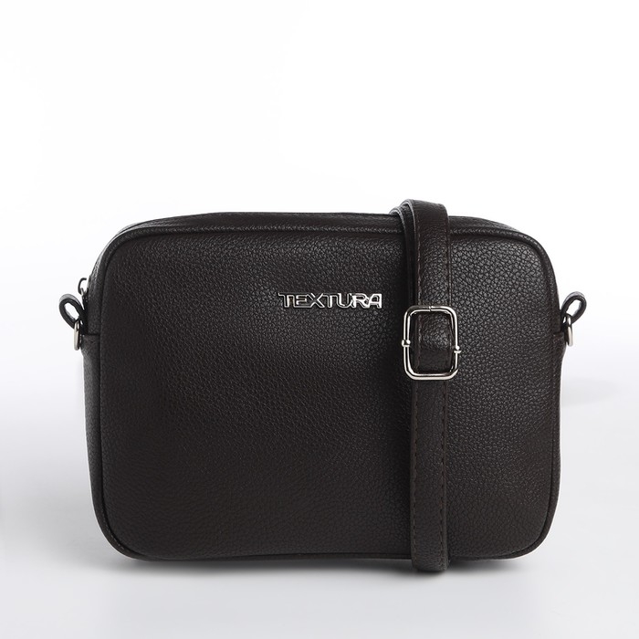 Сумка женская через плечо TEXTURA, маленький размер, цвет коричневый Сумка женская через плечо TEXTURA, маленький размер, цвет коричневый