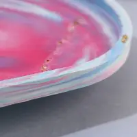 Блюдце &laquo;Разводы&raquo;, 18.5 х 9 см, МИКС