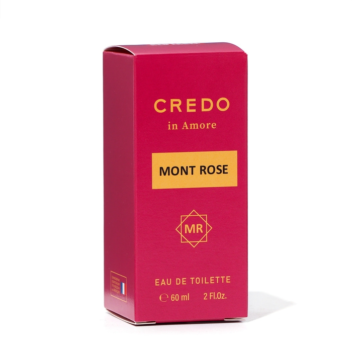 Туалетная вода женская CREDO in AMORE Mont Rose, 60 мл (по мотивам Roses Musk (Montale) Туалетная вода женская CREDO in AMORE Mont Rose, 60 мл (по мотивам Roses Musk (Montale)