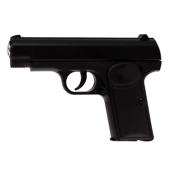 Пистолет «Боец», металлический, 16,5 см, стреляет пульками 6 мм Пистолет «Боец», металлический, 16,5 см, стреляет пульками 6 мм