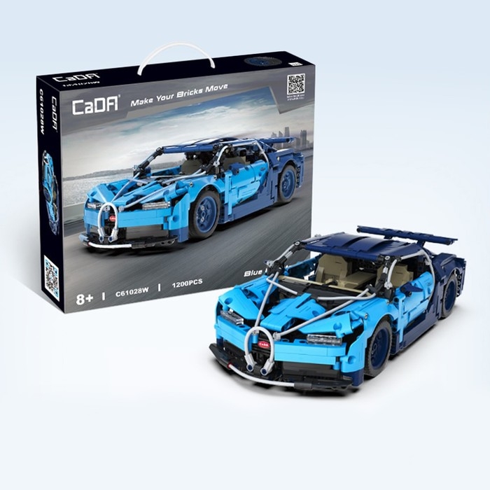 Конструктор «Техно. Спорткар», 1200 деталей Конструктор «Техно. Спорткар», 1200 деталей