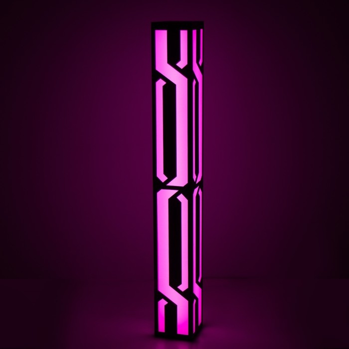 Торшер  Торшер "Рондо" LED 20Вт RGB пульт ДУ черный