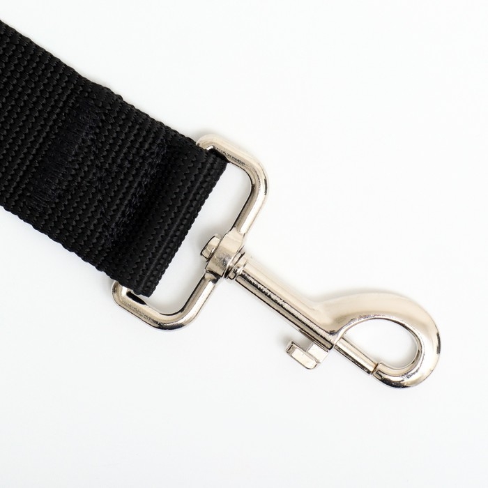 Поводок 7 м х 4 см, чёрный Поводок 7 м х 4 см, чёрный