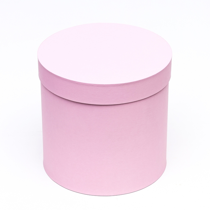 Шляпная коробка нежно розовая, 23 х 23 см Шляпная коробка нежно розовая, 23 х 23 см