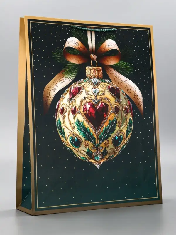 Пакет подарочный новогодний ламинированный, «Снеговик с друзьями» , 33×10×42.5 см Пакет подарочный новогодний ламинированный, «Снеговик с друзьями» , 33×10×42.5 см