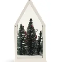 Фигурка светодиодная &laquo;Снеговик&raquo;, новогодняя, 3хАА, музыка, свет, USB, 13.3&times;13&times;28 см
