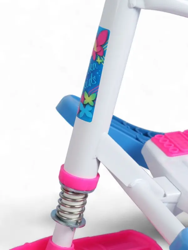 Снегокат "Тимка спорт 1+" с бабочками 3D ТС1+/БО