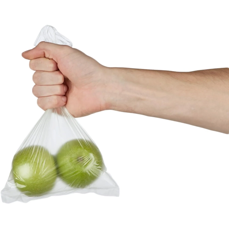 Пакет фасовочный ПНД 17х28см, 9мкм д/бутербродов, прозрачн.150 шт/уп