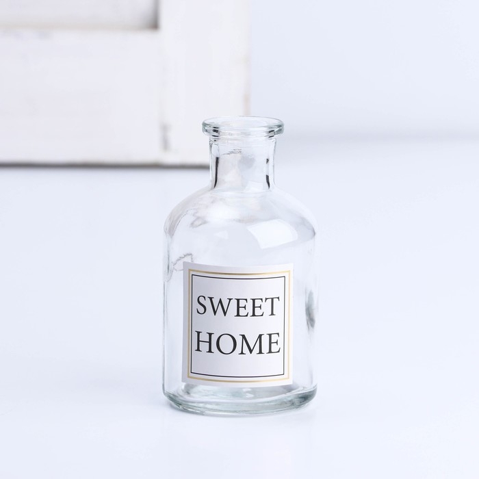 Ваза для цветов стекло «Sweet home», 125 мл.